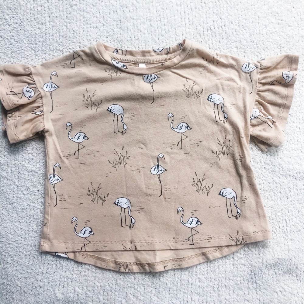 Rylee and Cru flamingo tee